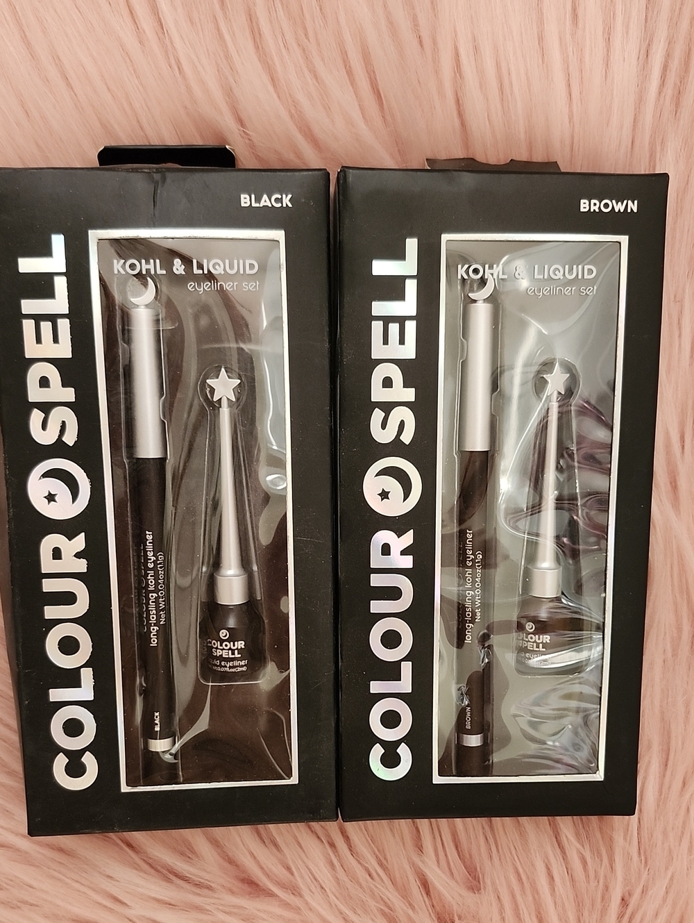 BOGO!! Brand New 2CT BUNDLE COLOR SPELL KHOL & LIQUID EYELINER SET
